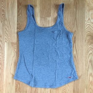 Hollister Grey Tank Top